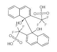 罗恩/Rhawn S-(+)-1,1''-二-2-萘酚双(三氟甲磺酸酯)，R011445-1g CAS:128544-05-8，98%，1g/瓶 售卖规格：1瓶