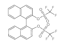 罗恩/Rhawn R-(-)-1,1''-二-2-萘酚双(三氟甲磺酸酯)，R011444-500mg CAS:126613-06-7，98%，500mg/瓶 售卖规格：1瓶