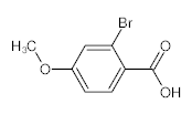 罗恩/Rhawn 2-溴-4-甲氧基苯甲酸，R010676-1g CAS:74317-85-4，95%，1g/瓶 售卖规格：1瓶