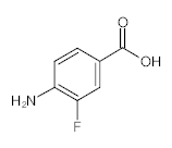 罗恩/Rhawn 4-氨基-3-氟苯甲酸，R009752-1g CAS:455-87-8，98%，1g/瓶 售卖规格：1瓶