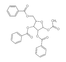 罗恩/Rhawn 1-乙酰基-2,3,5-三苯甲酰氧基-1-beta-D-呋喃核糖，R006859-1g CAS:6974-32-9，98%，1g/瓶 售卖规格：1瓶