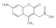 罗恩/Rhawn 7-氨基-4-甲基香豆素-3-乙酸(AMCA)，R006130-100mg CAS:106562-32-7，90%(荧光分析试剂)，100mg/瓶 售卖规格：1瓶