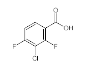 罗恩/Rhawn 3-氯-2,4-二氟苯甲酸，R005907-1g CAS:154257-75-7，98%，1g/瓶 售卖规格：1瓶