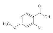 罗恩/Rhawn 2-氯-4-甲氧基苯甲酸，R005904-1g CAS:21971-21-1，98%，1g/瓶 售卖规格：1瓶