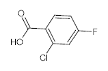 罗恩/Rhawn 2-氯-4-氟苯甲酸，R005739-5g CAS:2252-51-9，98%，5g/瓶 售卖规格：1瓶