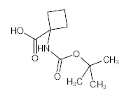 罗恩/Rhawn Boc-1-氨基环丁烷羧酸，R004782-5g CAS:120728-10-1，95%，5g/瓶 售卖规格：1瓶