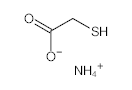 罗恩/Rhawn 硫代乙醇酸铵，R003209-250ml CAS:5421-46-5，70%，250ml/瓶 售卖规格：1瓶