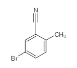 罗恩/Rhawn 5-溴-2-甲基苯甲腈，R001732-1g CAS:156001-51-3，97%，1g/瓶 售卖规格：1瓶