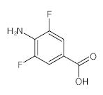 罗恩/Rhawn 3,5-二氟-4-氨基苯甲酸，R001366-250mg CAS:500577-99-1，97%，250mg/瓶 售卖规格：1瓶