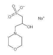 罗恩/Rhawn 3-吗啉-2-羟基丙磺酸钠，R000551-500g CAS:79803-73-9，99%，500g/瓶 售卖规格：1瓶