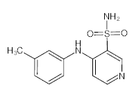 罗恩/Rhawn 4-(间甲苯氨基)吡啶-3-磺胺，R020548-5g CAS:72811-73-5，98%，5g/瓶 售卖规格：1瓶