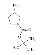 罗恩/Rhawn S-(-)-1-Boc-3-氨基吡咯烷，R011409-5g CAS:147081-44-5，98%，5g/瓶 售卖规格：1瓶