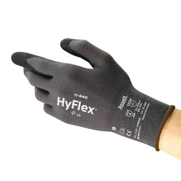安思尔Ansell 丁腈涂层手套，11840090，HyFlex系列 超强耐磨 2级防割，1副