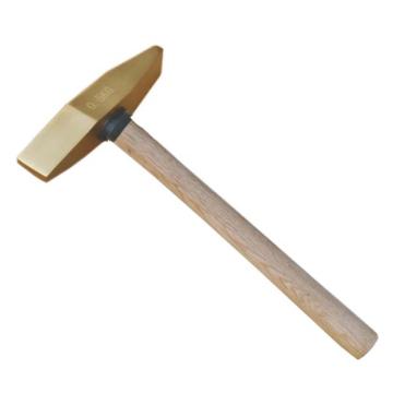 渤防 防爆除锈锤（木柄），1184A-001AL 铝青铜，0.15Kg 售卖规格：1把