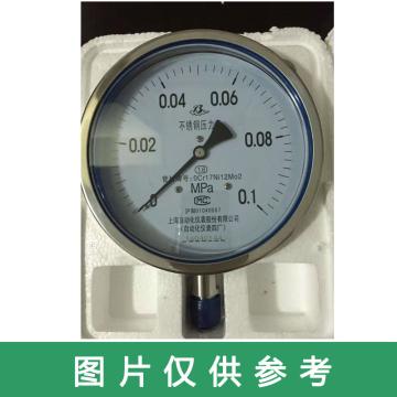 凯莱 弹簧管压力表，NH3Y-100 0-0.6Mpa 1.6级