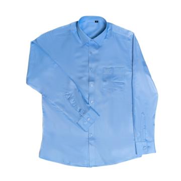 爱尔佳 衬衫-浅蓝色衬衣男款、女款，CY-001，36-45
