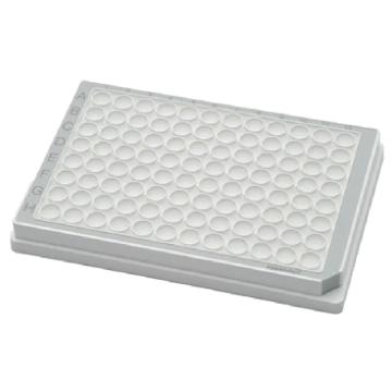 艾本德/Eppendorf 96孔/平底-PP微孔板, 白色孔井, 灰色边框, PCR洁净级, 80块 (5x16块)，0030601475 售卖规格：1套