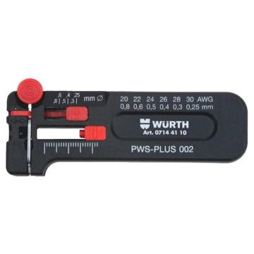 伍尔特/WURTH 精密剥线断线器，07144110 0.25-0.8mm² 售卖规格：1把