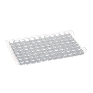 艾本德/Eppendorf 96孔/2000 深孔板硅胶盖, PCR洁净级, 50个(5包x10个），30127960 售卖规格：1套
