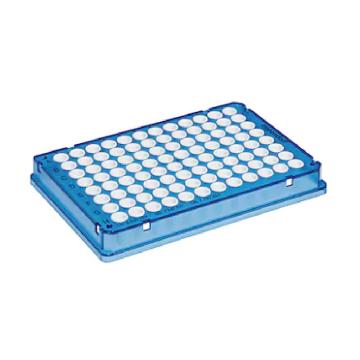 艾本德/Eppendorf twin.tec荧光定量PCR 96孔板, 全裙边(孔白色), 蓝色, 25片，0030132505 售卖规格：1包