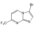 百灵威/J&K 3-溴-7-(三氟甲基)咪唑并[1,2-a]嘧啶，102170-250MG CAS：375857-65-1，97% 售卖规格：250毫克/瓶