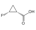 百灵威/J&K (1R,2R)-(-)-顺式-2-氟环丙烷羧酸，1581716-10MG CAS：127199-13-7，95% 售卖规格：10毫克/瓶