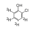 Accustandard 2-氯苯酚-d4（标准品），M-625-20 CAS:93951-73-6，0.2 mg/mL in CH2Cl2，1mL/瓶 售卖规格：1瓶