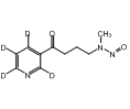 百灵威/J&K 4-(甲基亚硝胺)-1-(3-吡啶基-d4)-1-丁酮，813870-10MG CAS：764661-24-7，98%，98 原子%D 售卖规格：10毫克/瓶