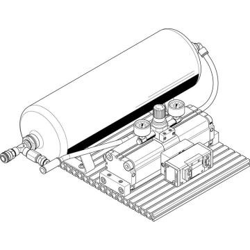 费斯托/FESTO 增压阀，DPA-63-10-CRVZS10，552932 带贮气罐 售卖规格：1个