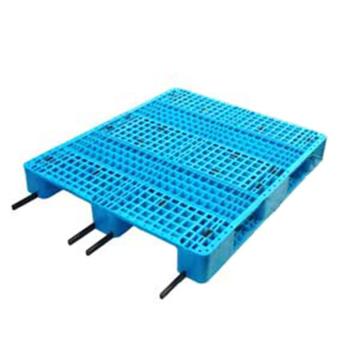 哈德威 塑料托盘,网格川字,尺寸(mm):1000×1000×150,蓝色 动载1.2T 静载4T,上货架载重:0.7T，LY-1010WH 售卖规格：1个