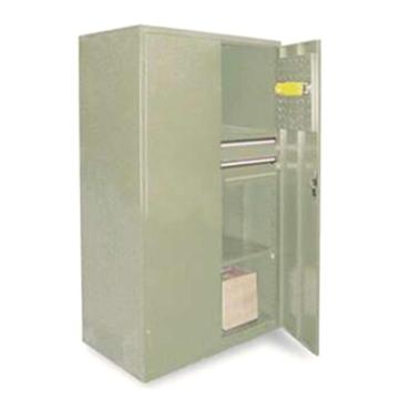 信高 带抽屉层板式置物柜，ZW-19Z2 1090×630×2000mm(三层)绿色 售卖规格：1个