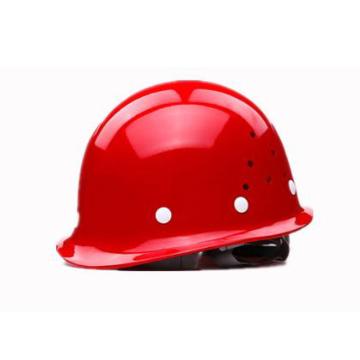 桐恺 高强度安全帽，玻璃钢 红色 B5K