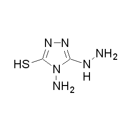 阿拉丁/Aladdin 4-氨基-3-肼基-5-巯基-1,2,4-三唑，A100781-5g CAS：1750-12-5，AR,95%，5g/瓶 售卖规格：1瓶