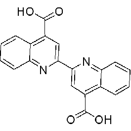 阿拉丁/Aladdin 2,2＇-二喹啉-4,4＇-二羧酸，D113512-5g CAS：1245-13-2，90%，5g/瓶 售卖规格：1瓶