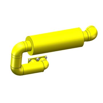 墨隆 消音器总成，M508-7