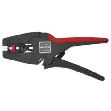 凯尼派克/KNIPEX Knipex 自调万能绝缘导线剥线钳，12 42 195 0.03-10.0mm² 售卖规格：1把