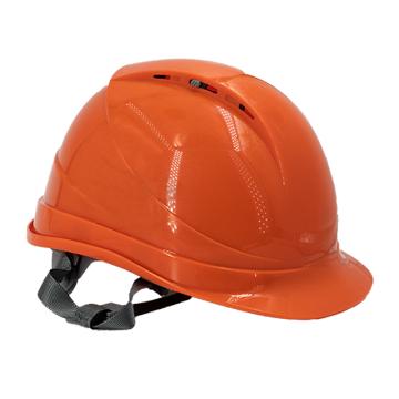 Raxwell Breathe安全帽，橘黄色，耐低温电绝缘阻燃，8点式锁扣，ABS，RW5109
