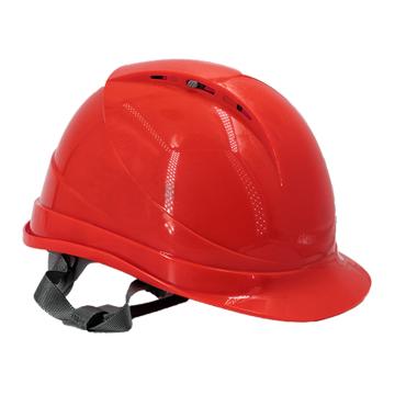 Raxwell Breathe安全帽，红色，耐低温电绝缘阻燃，8点式锁扣，ABS，RW5106