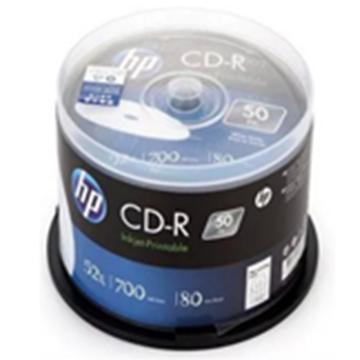 惠普 可打印光盤，CD-R，單位：個，每桶50個