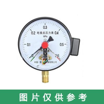 雷尔达 电接点压力表，YX150 0-0.6Mpa 1.6级 M20*1.5