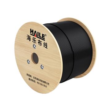 海乐 12芯室外非金属GYFTY-12B1.3光缆，HT215-12SC 层绞式单模光纤 防强电击穿 100米多买整条发货 售卖规格：1卷
