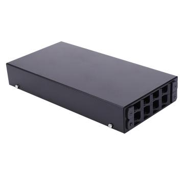 海乐 8口光纤终端盒空盒 尾纤盒 光缆熔接盒，P1-8 SC/FC/ST/LC 售卖规格：1个