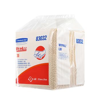 金佰利 劲试工业擦拭纸L30（折叠式），83032 60张/包 售卖规格：24包/箱