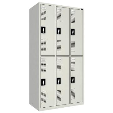佰斯特 防静电更衣柜,(六门更衣柜)900×510×1800,钢板厚(mm):1，CH-4-10E,不含安装 售卖规格：1个