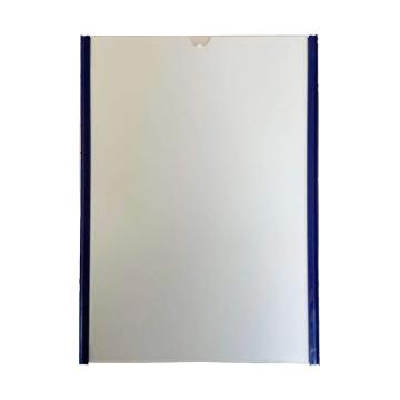 帛拉 翻页式磁性文件袋，A4，外框319×230mm，纵向，蓝色，71101B 售卖规格：1套