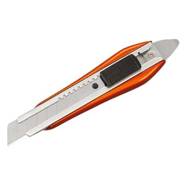 田岛/TAJIMA 铝合金美工刀520附尾翼橙，1101-0849 18mm ACL520FT/CHN 售卖规格：1把