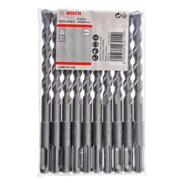 博世 圓柄四坑(兩坑兩槽)電錘鉆頭，四坑1系，2608579124 10mm×160mm 售賣規(guī)格：10支/包