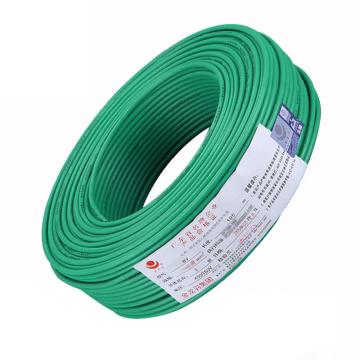 金龙羽 单芯多股硬线，BV-1.5(B) 绿色 售卖规格：100米/卷