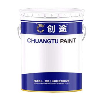 创途/CHUANGTU 200度有机硅耐高温面漆，200度有机硅耐高温面漆，孔雀蓝，20kg/桶 售卖规格：20公斤/桶