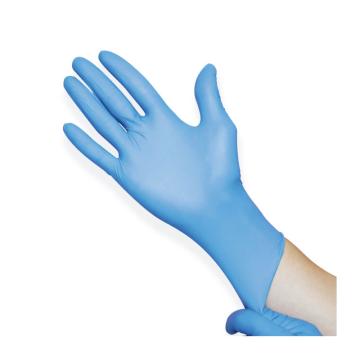 Raxwell 一次性丁腈手套，蓝色，L，无粉，RW2602，100只/盒
